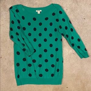 Old Navy polka dot sweater